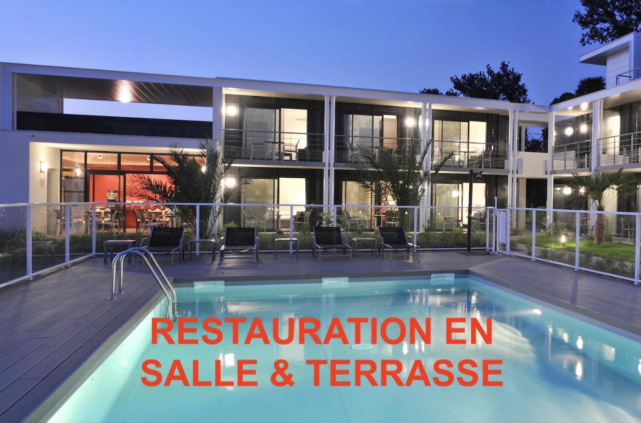Hotel Eden Park Pau Est, Avec Piscine Екстериор снимка