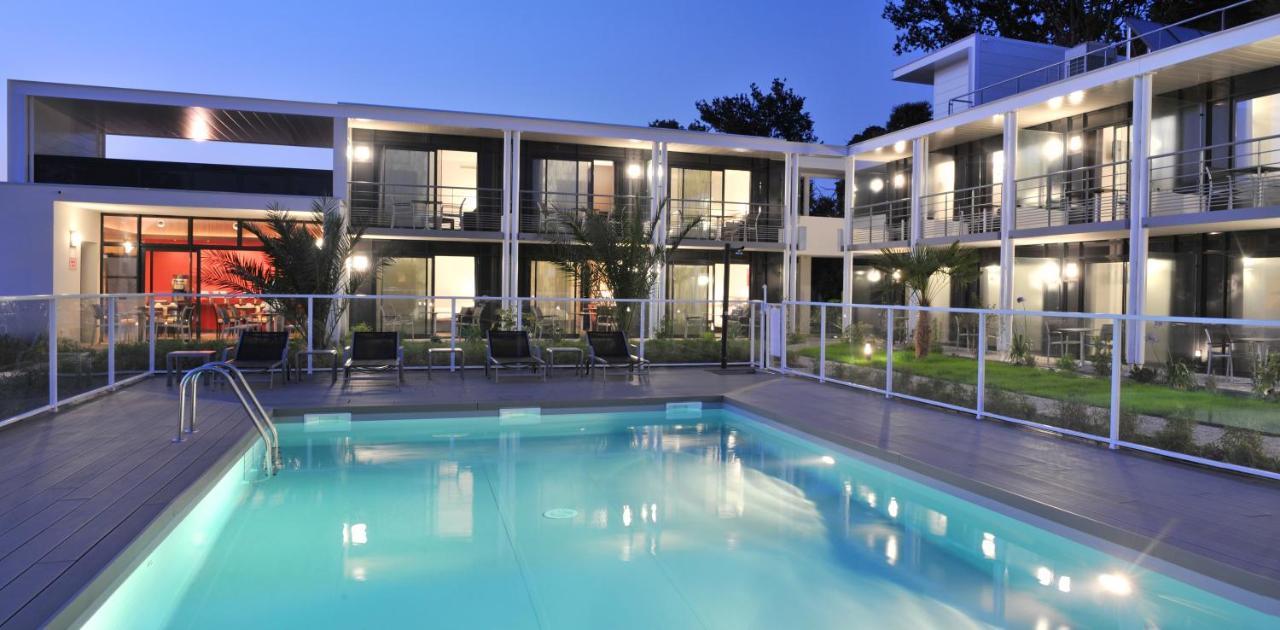 Hotel Eden Park Pau Est, Avec Piscine Екстериор снимка