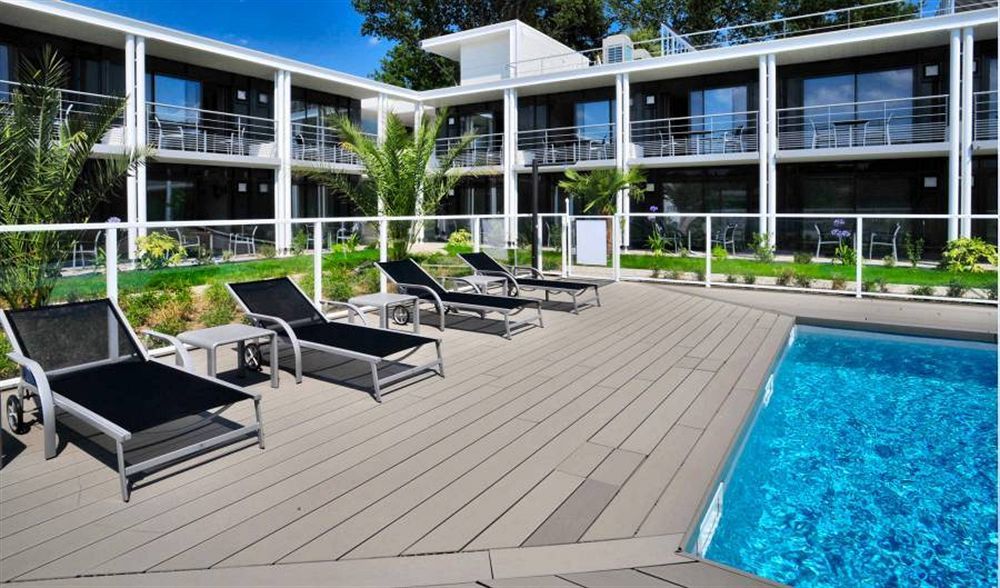 Hotel Eden Park Pau Est, Avec Piscine Екстериор снимка
